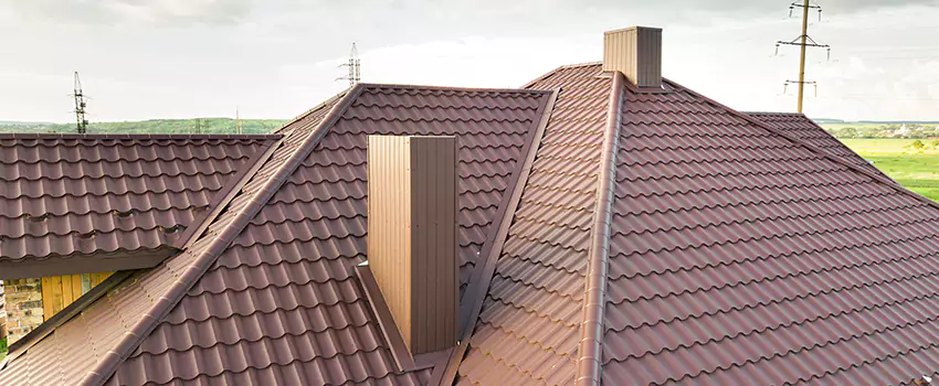 Residential Chimney Flashing Restoration in Henderson, NC