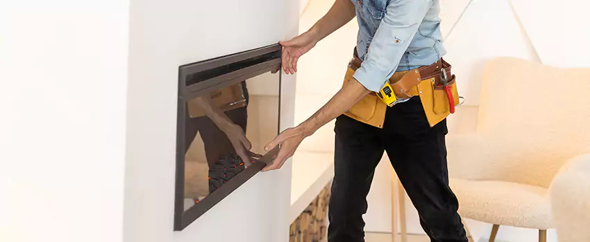 Metal Fireplace Installation in Henderson, North Carolina