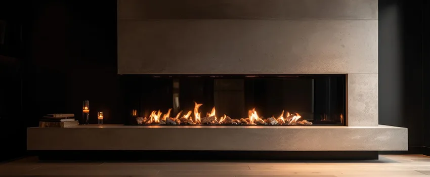 Gas Fireplace Ember Bed Design Services in Henderson, North Carolina