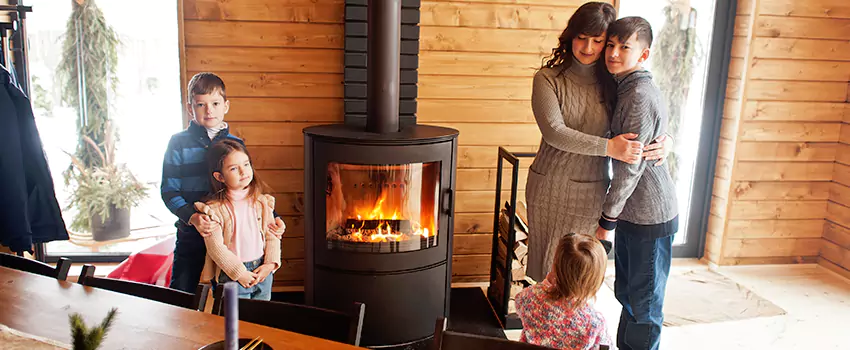Morso Cast Iron Fireplace Insert Installation in Henderson, North Carolina
