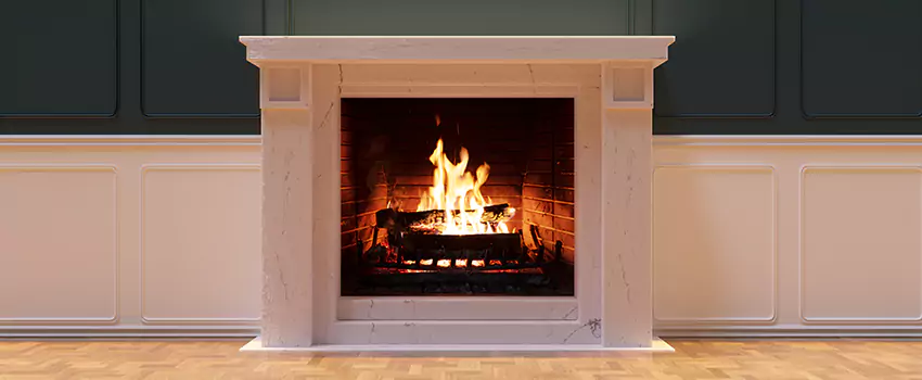 Open Flame Wood-Burning Fireplace Installation Services in Henderson, North Carolina