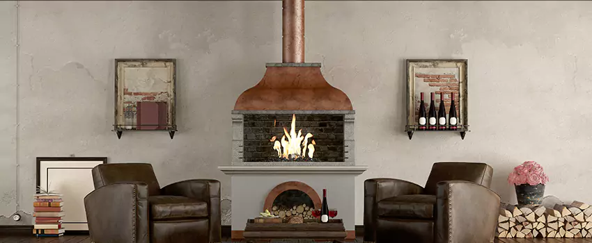Thelin Hearth Products Providence Pellet Insert Fireplace Installation in Henderson, NC