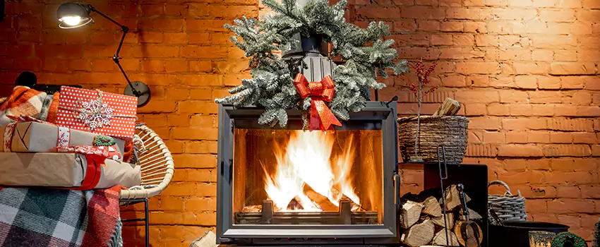 Travis Industries Linear Gas Fireplace Installation in Henderson, North Carolina