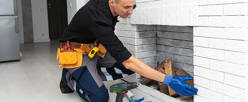 Fireplace Damaged Damper Frame Repair Services in Henderson, North Carolina