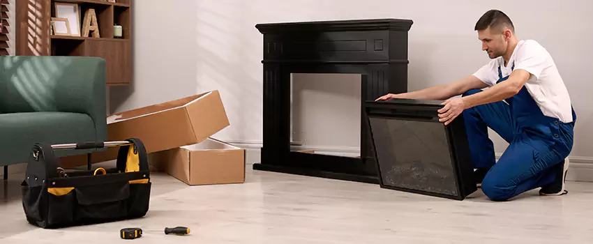 Old Rusted Metal Fireplace Repair And Replacement in Henderson, NC